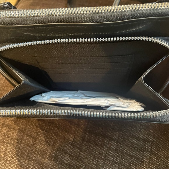 NWT Apt 9 Black Crossbody Purse - Picture 5 of 7